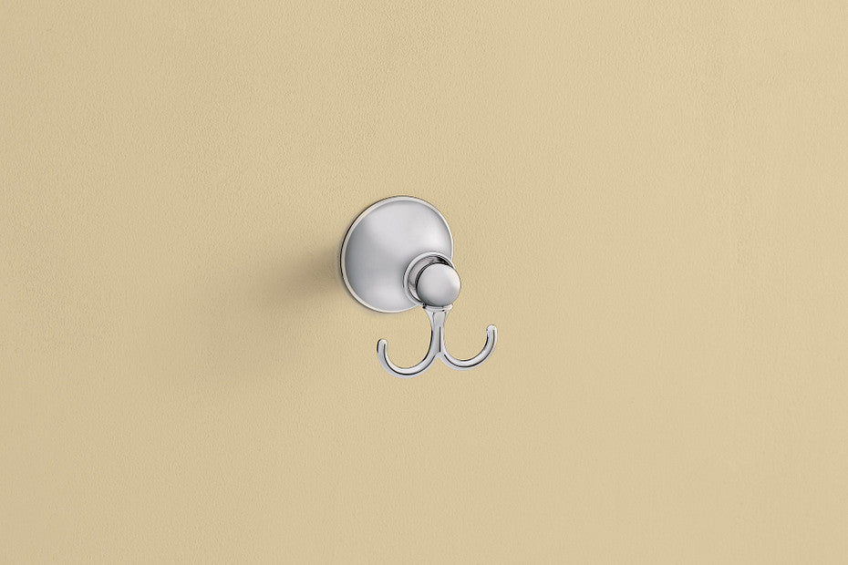 Moen Lounge Chrome Double Robe Hook
