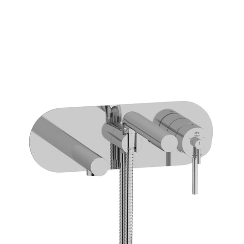 Riobel GS Wall Mount Thermostatic/Pressure Balance Tub Filler Trim