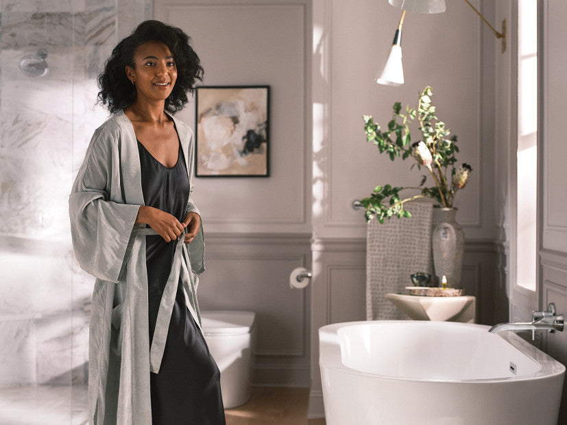 Moen Doux Wall Mount Tub Filler Trim