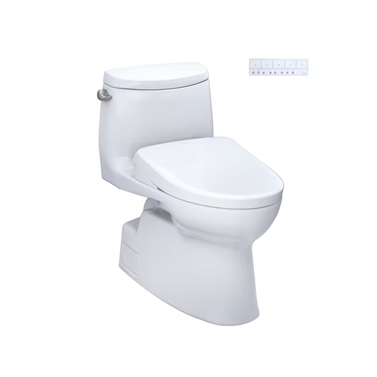 TOTO Washlet+ Carlyle II One-Piece Toilet - 1.28 GPF - Golzar Home