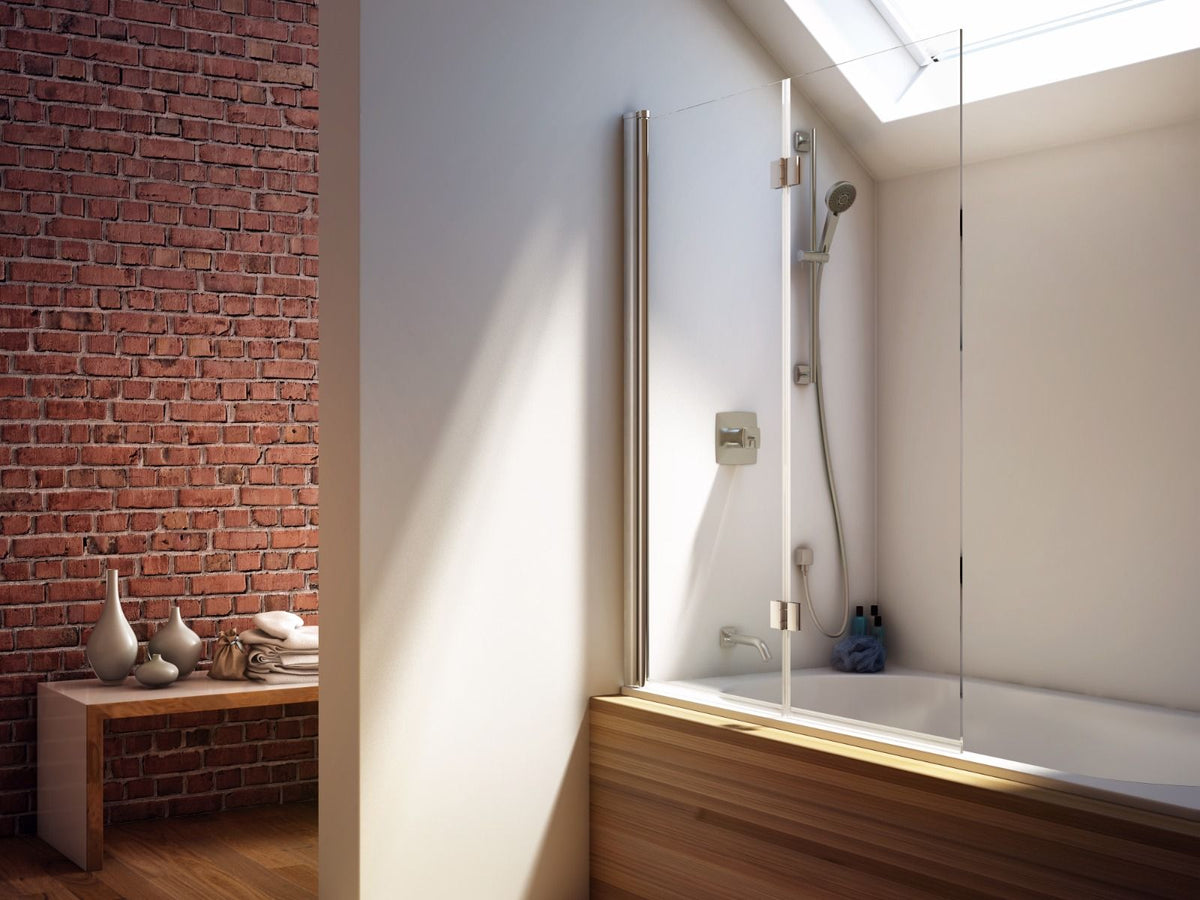 Kalia FLIP 46” x 56” Bathtub pivot doors – DR1450-110-000