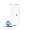 Kalia DISTINK 36” x 77” pivot shower door with 36” return panel - KP protective film – DR1743/DR1749-160-005