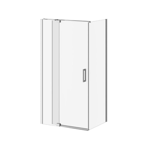 Kalia DISTINK 42” x 77” pivot shower door with 32” return panel - KP Protective film – DR1744/DR1748-110-005