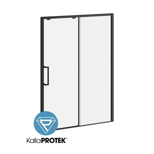 Kalia IKONIK 60” x 79” sliding shower door with KP protective film - Left opening – DR1841-160-005/DR2185-005