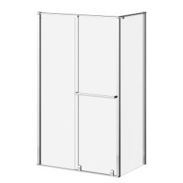 Kalia BALANCIA 48” x 79” sliding shower door with 32” return panel – DR1851/DR1852-115-003/DR1855
