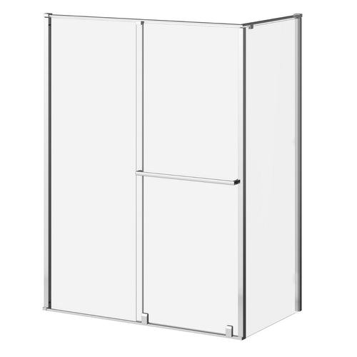 Kalia Balancia 60” x 79” sliding shower door with 36” return panel – DR1853/DR1854-115-003/DR1856