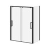 Kalia IKONIK 60” x 79” Bypass sliding shower door with 36" return panel – DR1951/DR1952/1953-160-003