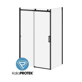 Kalia K3 48 x 77” sliding shower door with 36" return panel - KP protective film – DR2057-160-004/DR2060-160-004
