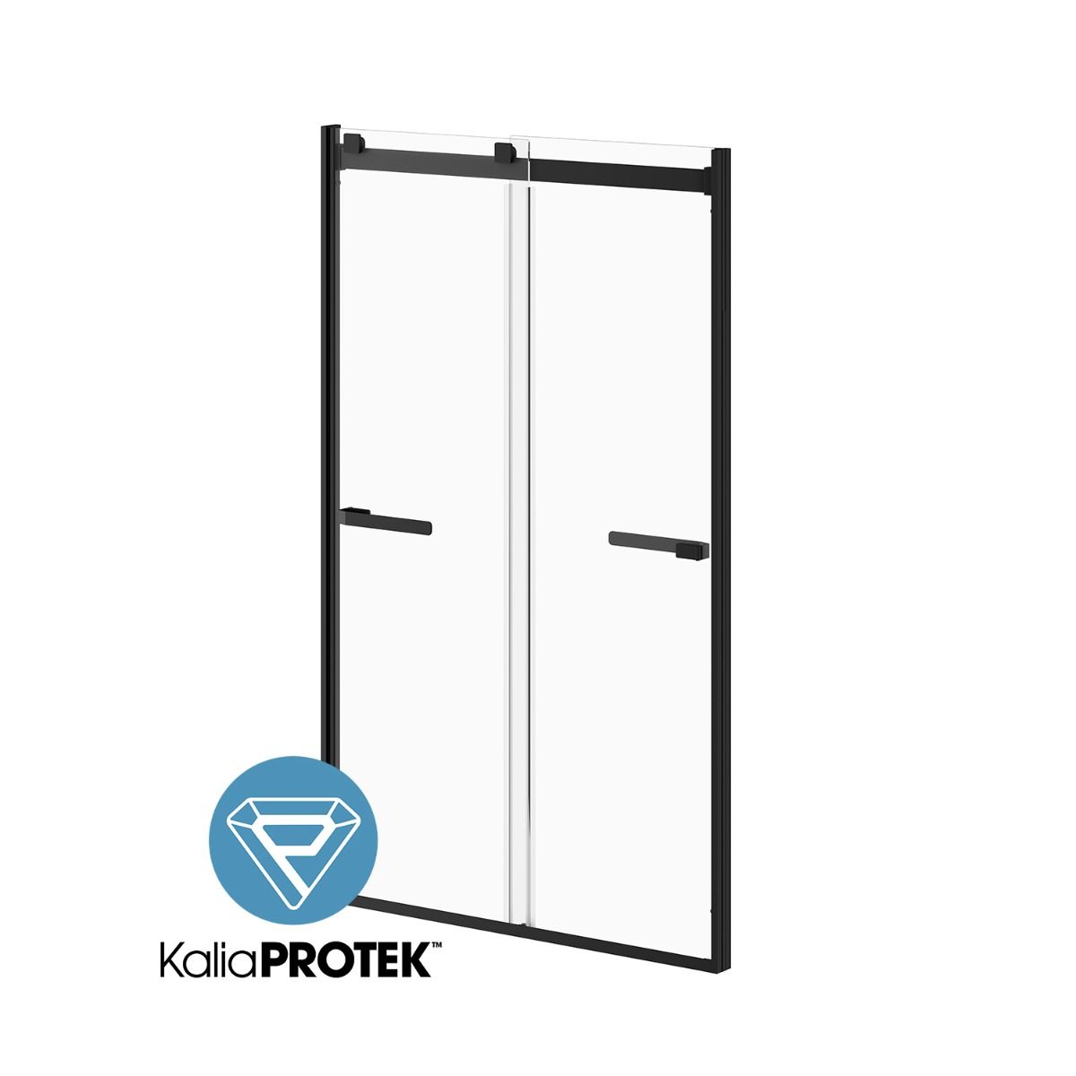 Kalia AKCESS 2.0 48” Bypass Sliding Shower Door - KP protective film – DR2072-160-005