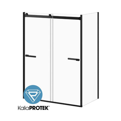 Kalia AKCESS 2.0 60” Bypass Sliding Shower Door with 36” return panel - KP protective film – DR2073-160-005/DR2074-005/DR2076-160-005