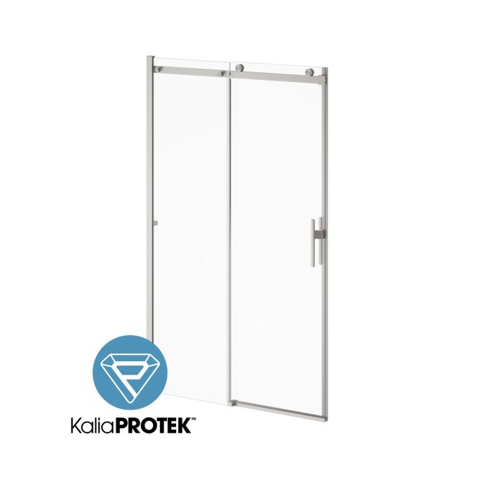 Kalia KONCEPT EVO Sliding Shower door 48” x 77” with KP protective film (Reversible)