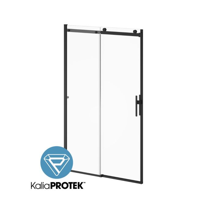 Kalia KONCEPT EVO Sliding Shower door 48” x 77” with KP protective film (Reversible)