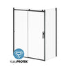 Kalia KONCEPT EVO Sliding Shower door 60” x 77” with 36" return panel - KP protective film (Reversible)