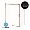 Kalia KONCEPT EVO Sliding Shower door 60” x 77” with 32" return panel - KP protective film (Reversible) – DR2131-185-005/DR2132-005/DR2052-185-005