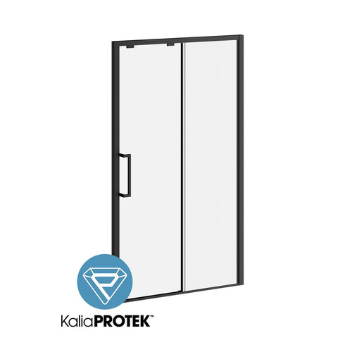Kalia IKONIK 60” x 79” sliding shower door with KP protective film - Left opening – DR1841-160-005/DR2185-005