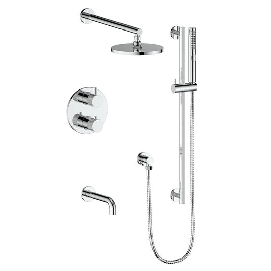 DRAVA 3 - WAY TH SHOWER KIT - SET.DA.320.310 - Golzar Home