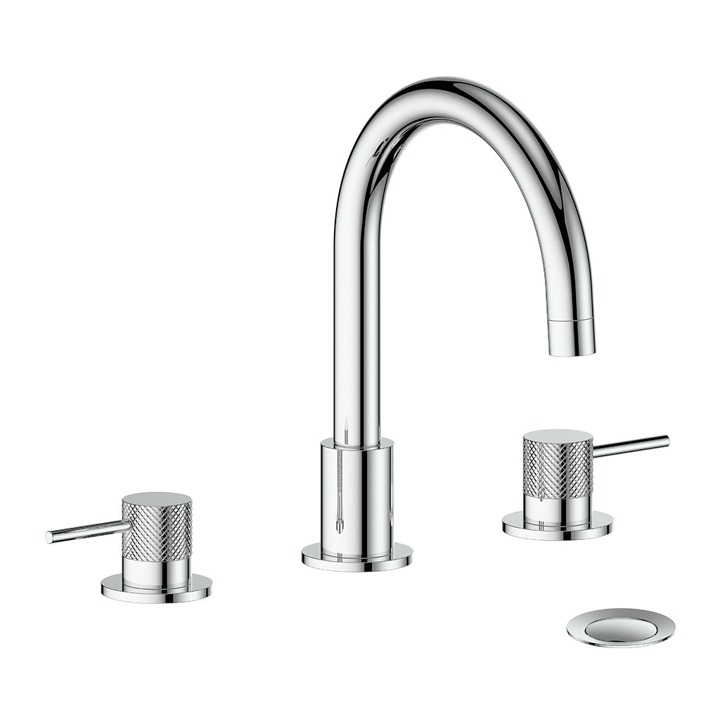 DRAVA 8 - inch WIDESPREAD LAVATORY FAUCET WITH POP - UP DRAIN - BF.DA.1301 - Golzar Home