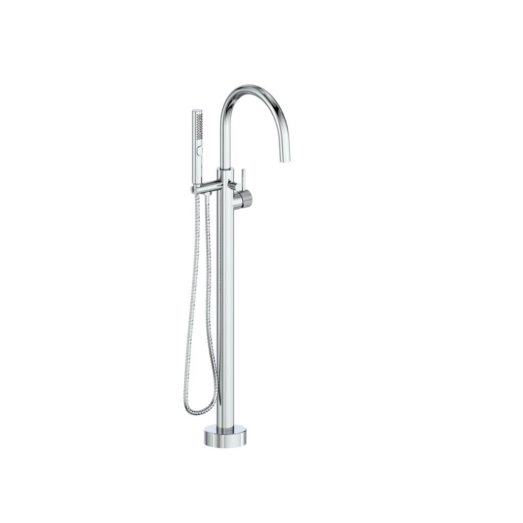 DRAVA FLOOR MOUNT TUB FILLER - BF.DA.2100 - Golzar Home