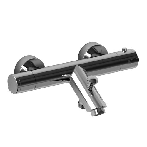 Riobel 1/2" Thermostatic External Bar With Diverter and Tub Spout