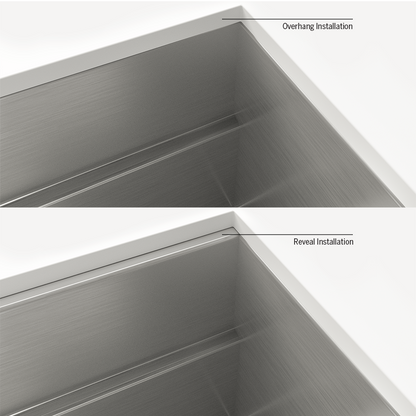 Julien 42" Undermount Single-Bowl Workstation Kitchen Sink Set