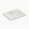 Iron Plains® 18-1/2" rectangular drop-in/undermount bathroom sink