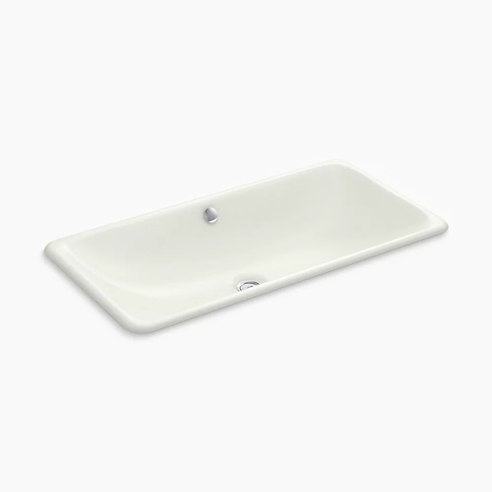 Iron Plains® 30" rectangular drop-in/undermount bathroom sink