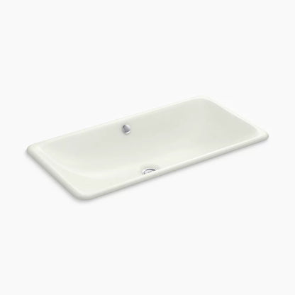 Iron Plains® 30" rectangular drop-in/undermount bathroom sink