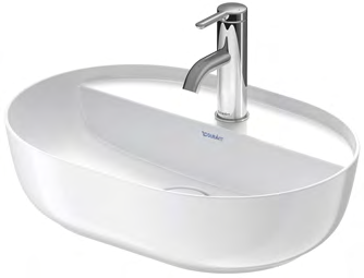 Duravit Luv 19 1/4" Oval Vessel Sink – 038050
