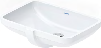 Duravit Duravit No.1 23" Rectangular Undermount Sink – 039555