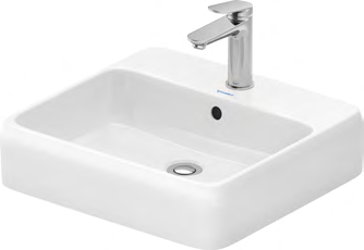Duravit Studio F. A. Porsche Collection 18 1/8" Rectangular Vessel Sink – 238550