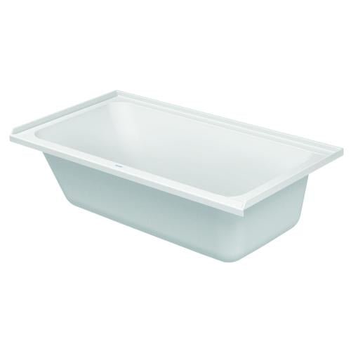 Duravit 60" D - Code Drop - In Acrylic Soaking Tub #700405 - Golzar Home