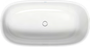 Duravit Zencha 63" x 31 1/2" Oval Freestanding Bathtub – 700462