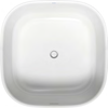 Duravit Zencha 49 1/4" x 49 1/4" Square Freestanding Bathtub – 700464