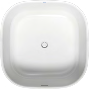 Duravit Zencha 49 1/4" x 49 1/4" Square Freestanding Bathtub – 700464