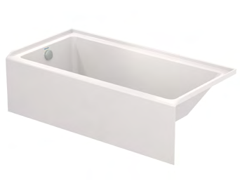 Duravit Duravit No.1 60" x 30" Rectangular Alcove Bathtub – 700652