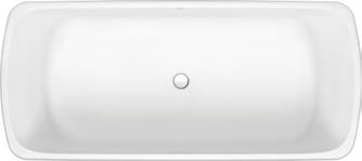 Duravit Studio F. A. Porsche Collection 70 7/8" x 31 1/2" Rectangular Freestanding Bathtub – 700911