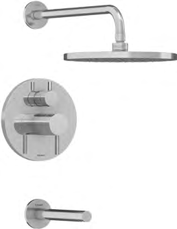 Duravit DuraCircle Tub & Shower Faucet – CE5300