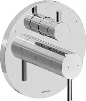 Duravit DuraCircle Thermostatic Shower Trim – CE5310