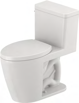 Duravit D-Neo PRO Series 1.28 GPF Single Flush Rimless Elongated ADA Compliant One Piece Toilet – D40308