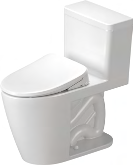 Duravit D-Neo PRO Series 1.28 GPF Single Flush Rimless Elongated ADA Compliant One Piece Toilet – D40319
