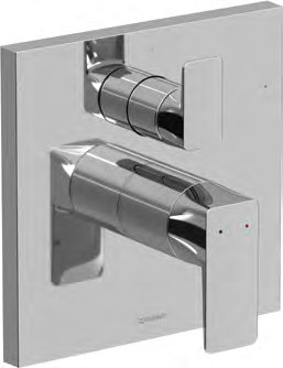 Duravit DuraSquare Thermostatic Shower Trim – DS4310