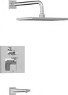 Duravit DuraSquare Tub & Shower Faucet – DS5300