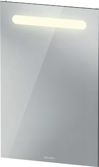 Duravit Duravit No.1 Switch Control LED Mirror in Aluminum, 4000K – N17950