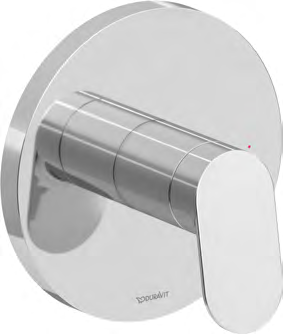 Duravit Duravit No.1 Pressure Balance Shower Trim – NO4290