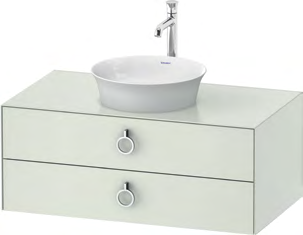 Duravit White Tulip Single Vanity Cabinet – WT4991
