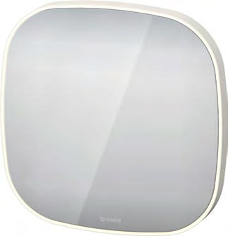 Duravit Zencha Sensor Control LED Mirror in Aluminum, 2700K - 6500K – ZE7066