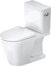 Duravit D-Neo Two-Piece Toilet – 1.28 Gpf, Rimless, Elongated, White - Golzar Home