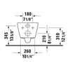 Duravit D-Neo Wall Hung Toilet Complete Set - Golzar Home
