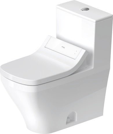 Duravit DuraStyle Dual Flush One Piece Toilet White+Sensowash Autoflush Kit #D40573 - Golzar Home