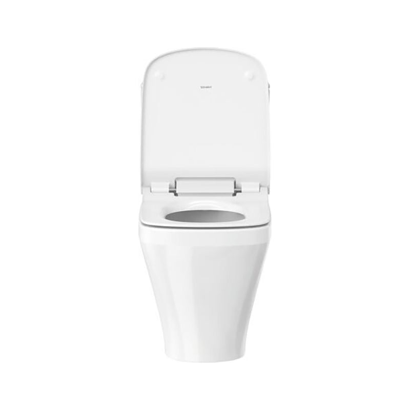 Duravit DuraStyle Single Flush One Piece Toilet White+Sensowash Bidet Slim Seat #D40535 - Golzar Home